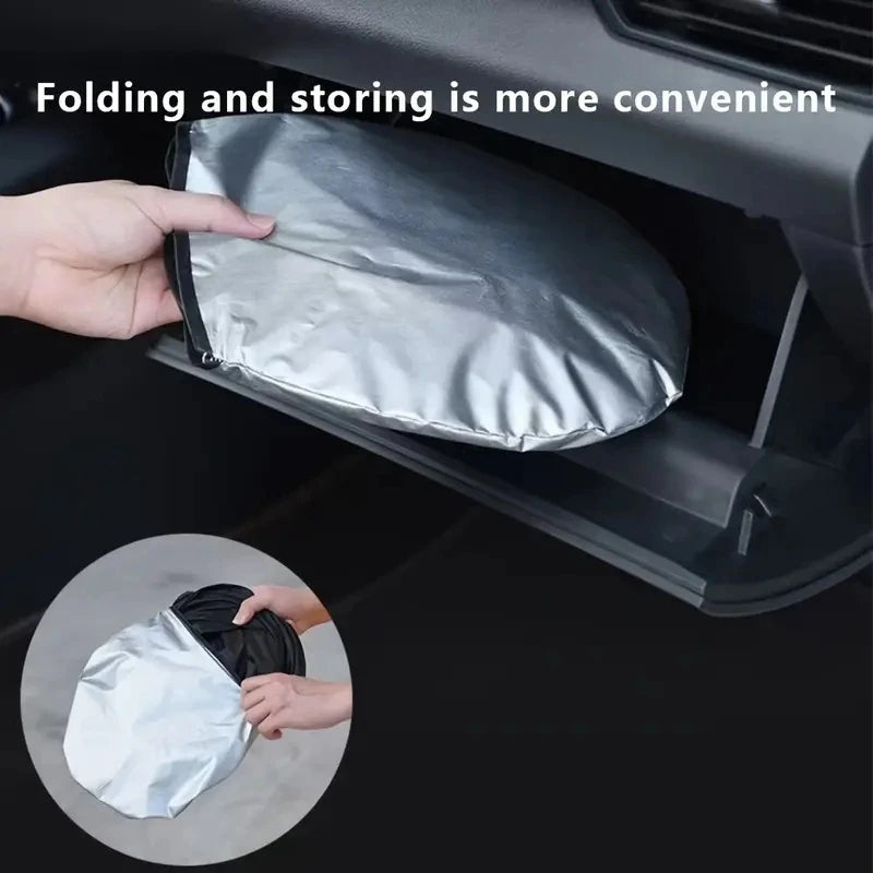 Helloleiboo Car Window Sunshade Cover Windshield UV Protection