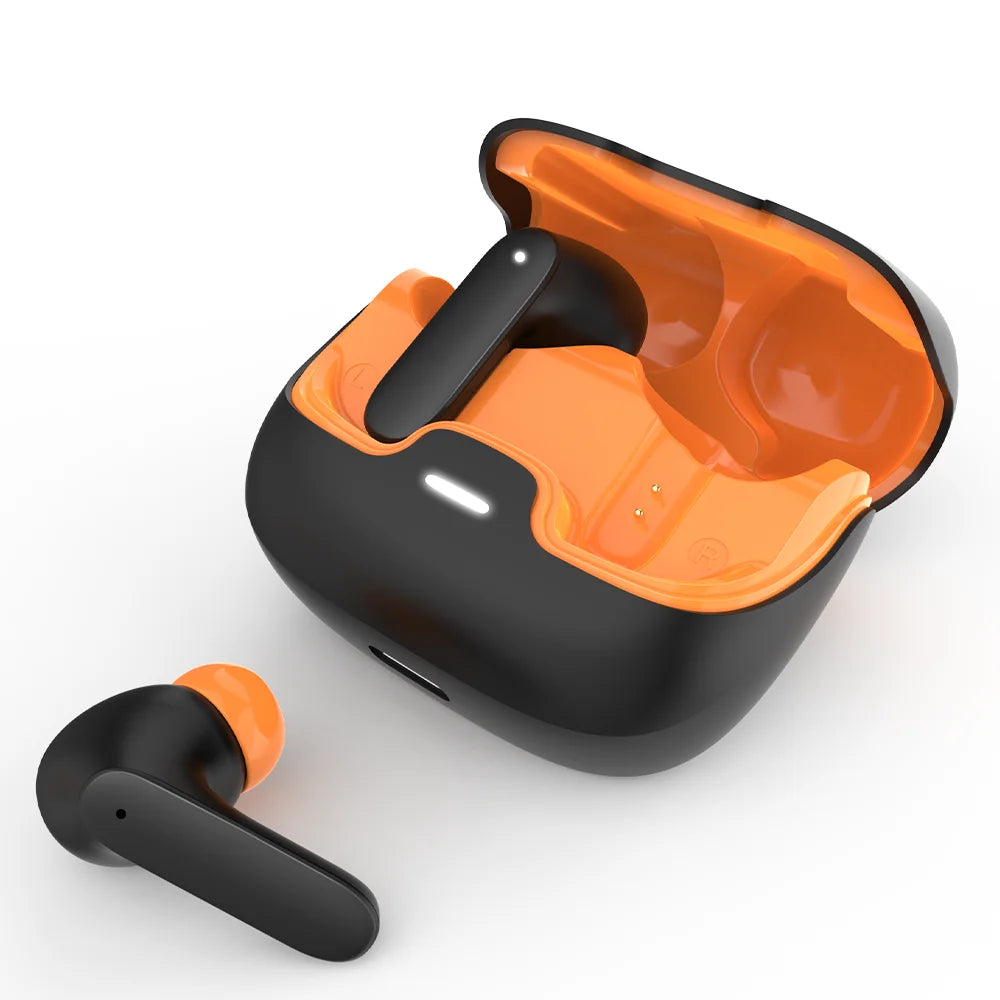 Jogrytece Bluetooth 5.4 TWS Earphones With ENC Noise Cancellation