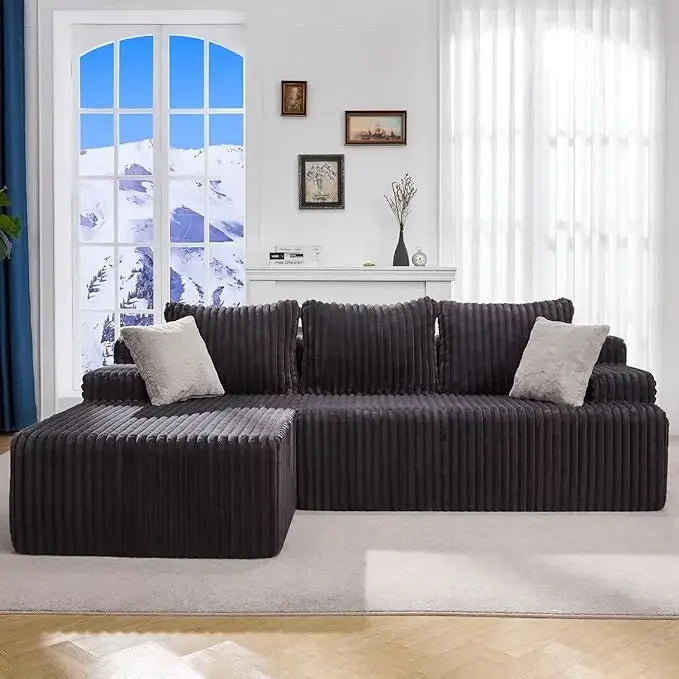 Cloud Modular Sectional Sofa With L Shaped Chaise Memory Foam