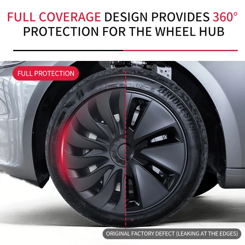 Tesla Wheel Cover Set for Model 3 Highland Hub Caps