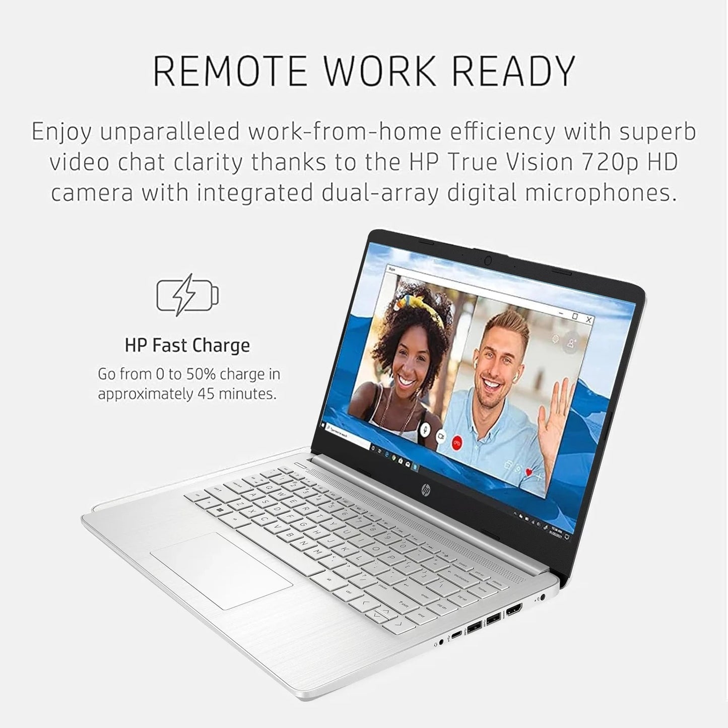 HP Business Laptop Intel Celeron N4120 With 384GB Storage