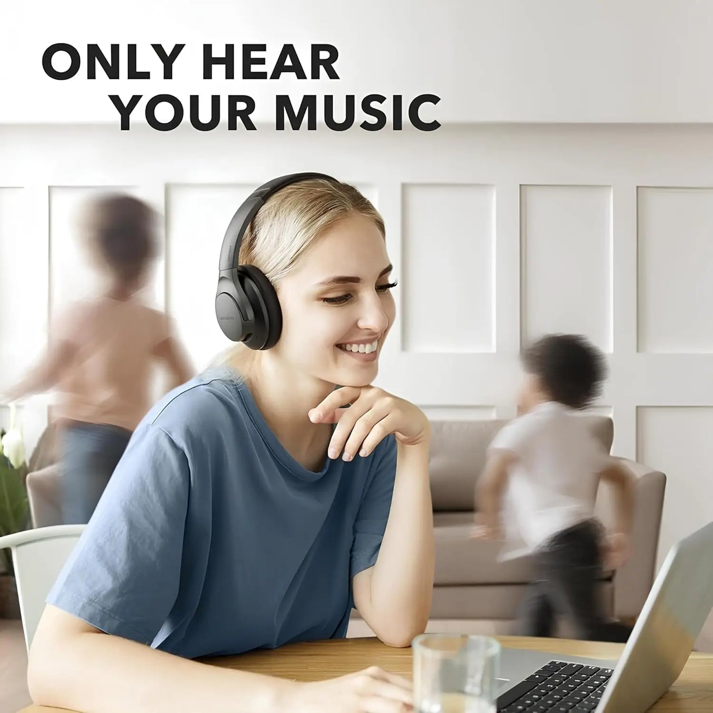 Soundcore By Anker Life Q20 Hybrid ANC Wireless Headphones