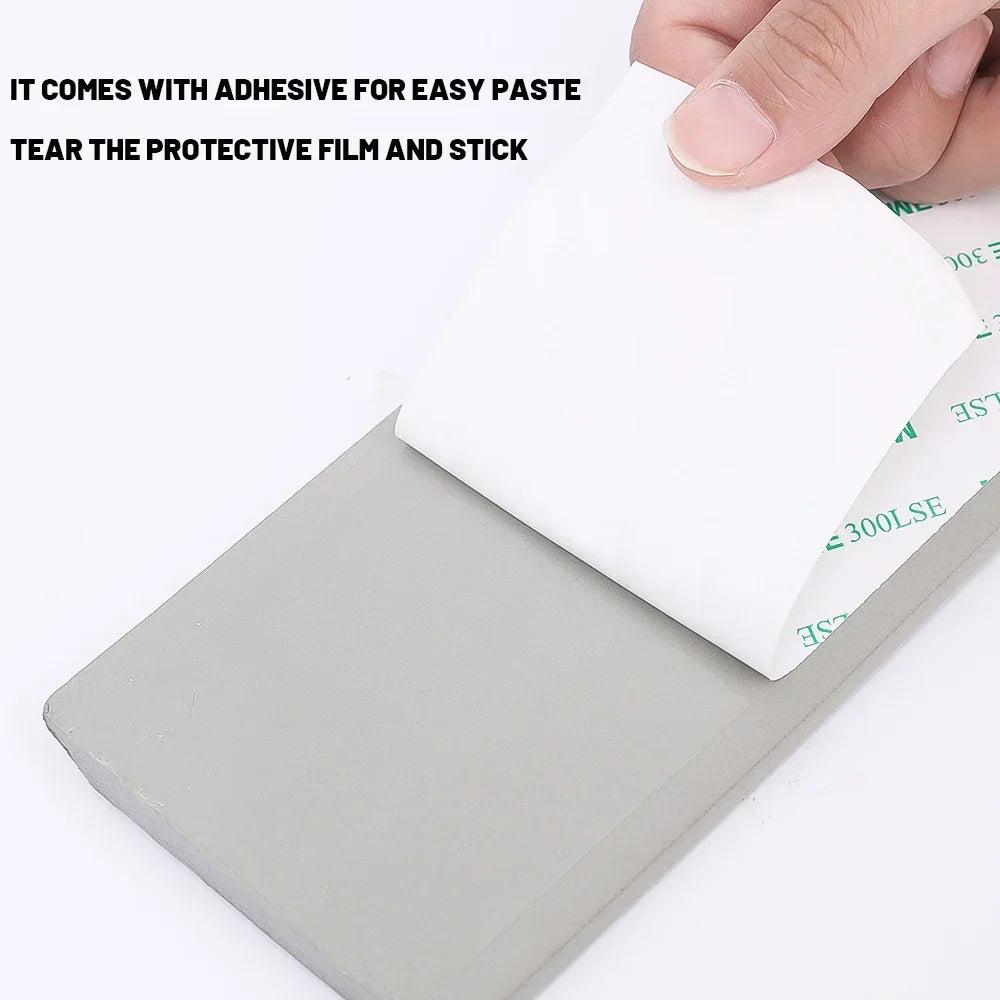 Waterproof Self Adhesive Skirting Line 3D Wall Sticker Anti Collision