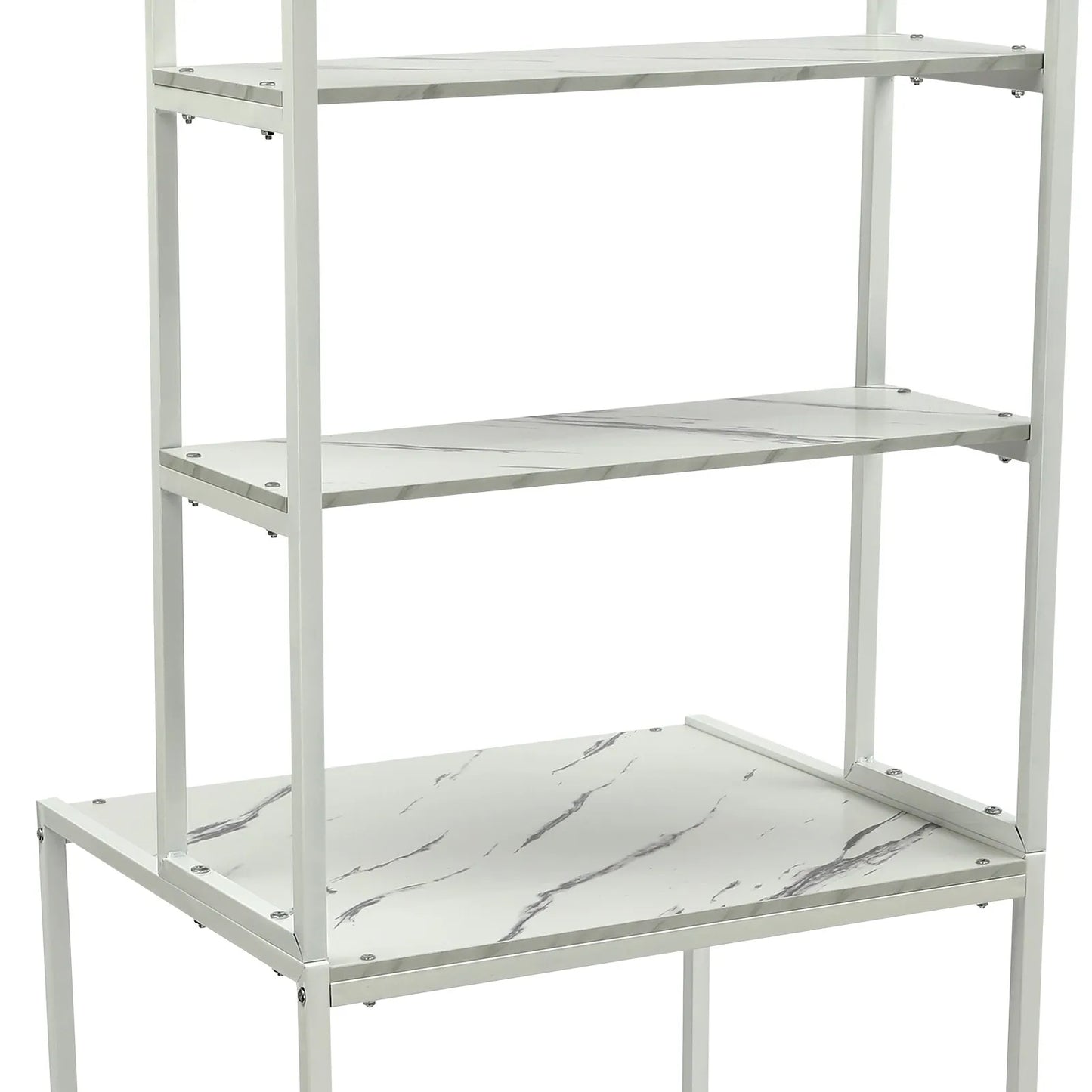 Three-Tier Over Washer And Dryer Storage Shelf Organizer