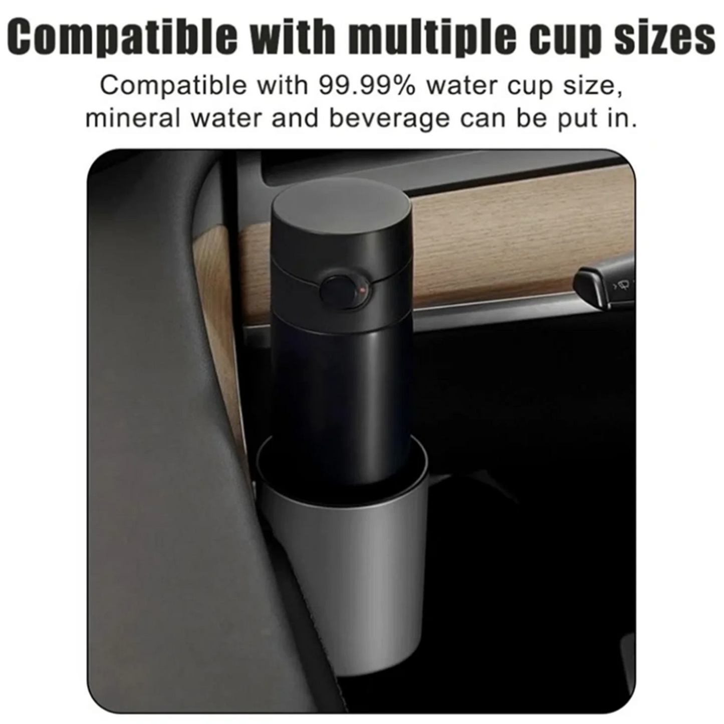Tesla Model 3Y Door Cup Holder Pair For Cup Storage