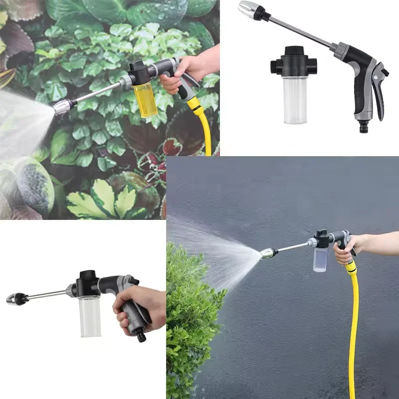 High Pressure Car Wash Water Gun With Foam Kettle Sprayer