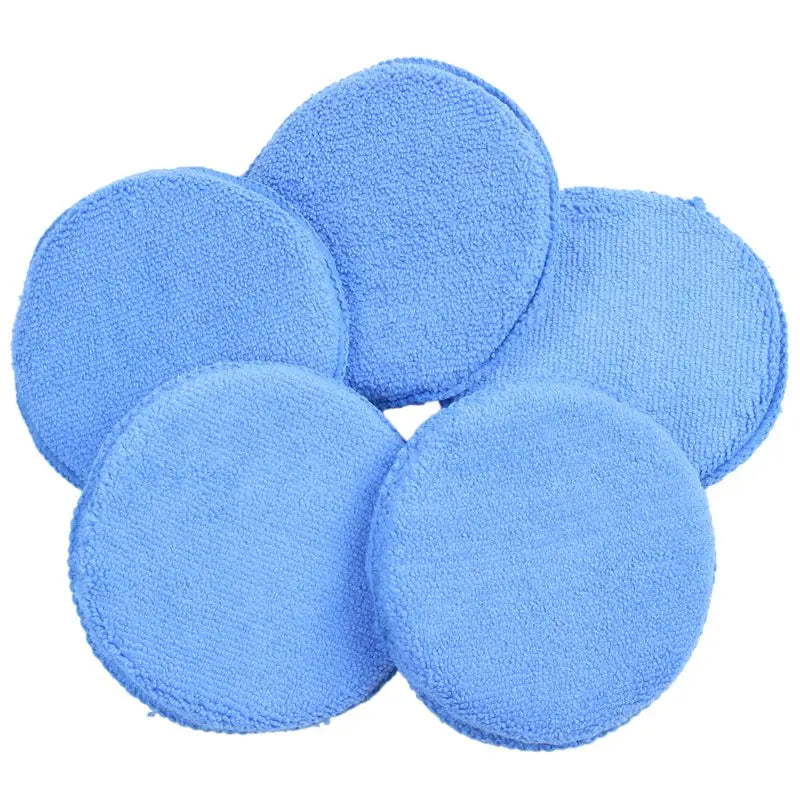 10X Car Wax Polish Microfiber Foam Sponge Applicator Detailing Pads