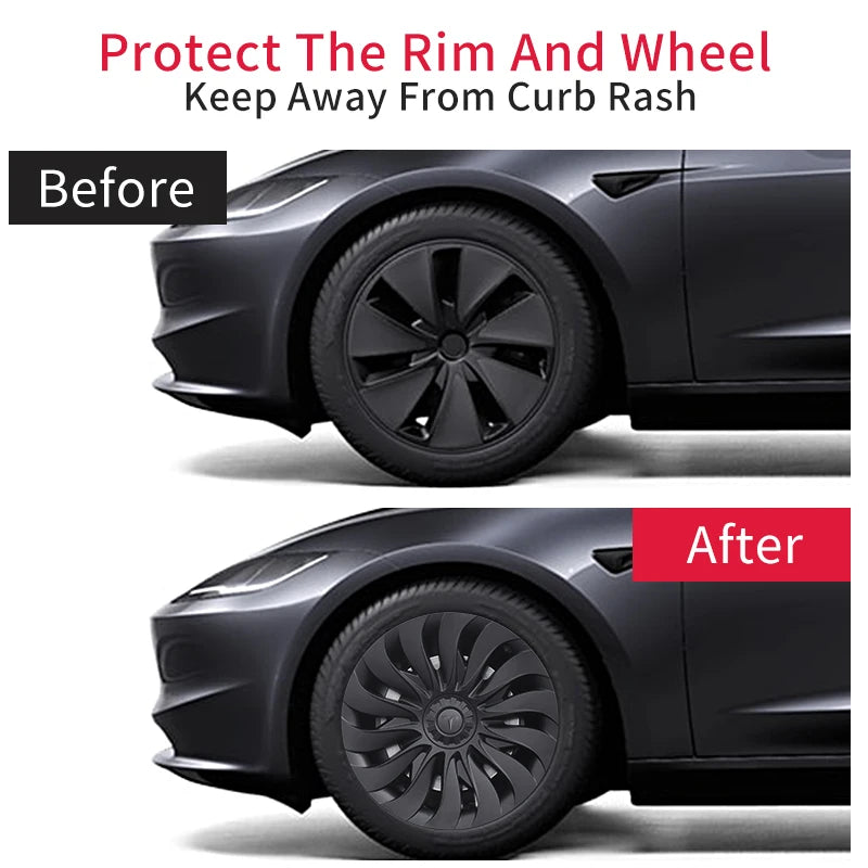 Tesla Wheel Cover Set for Model 3 Highland Hub Caps
