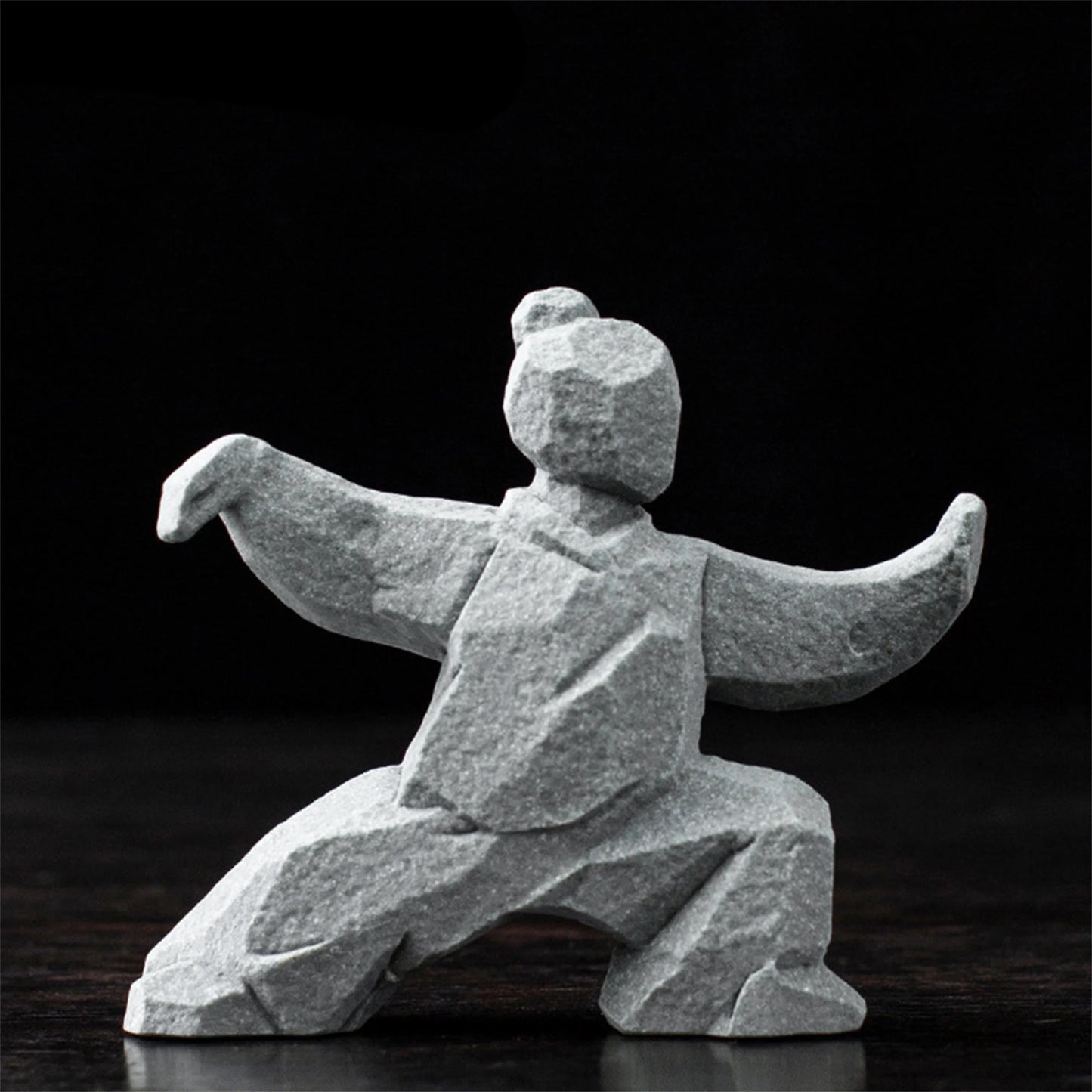 Chinese Style Stone Tea Pet Figurine For Tea Enthusiasts