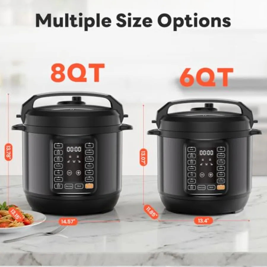 Multi-Cooker Electric Pressure Cooker With Ceramic Pot