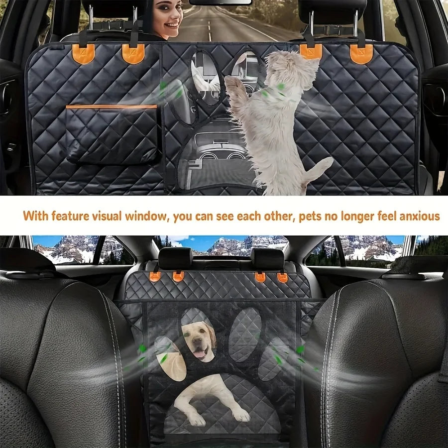Dog Car Seat Cover Hammock Heavy Duty Non Slip Waterproof
