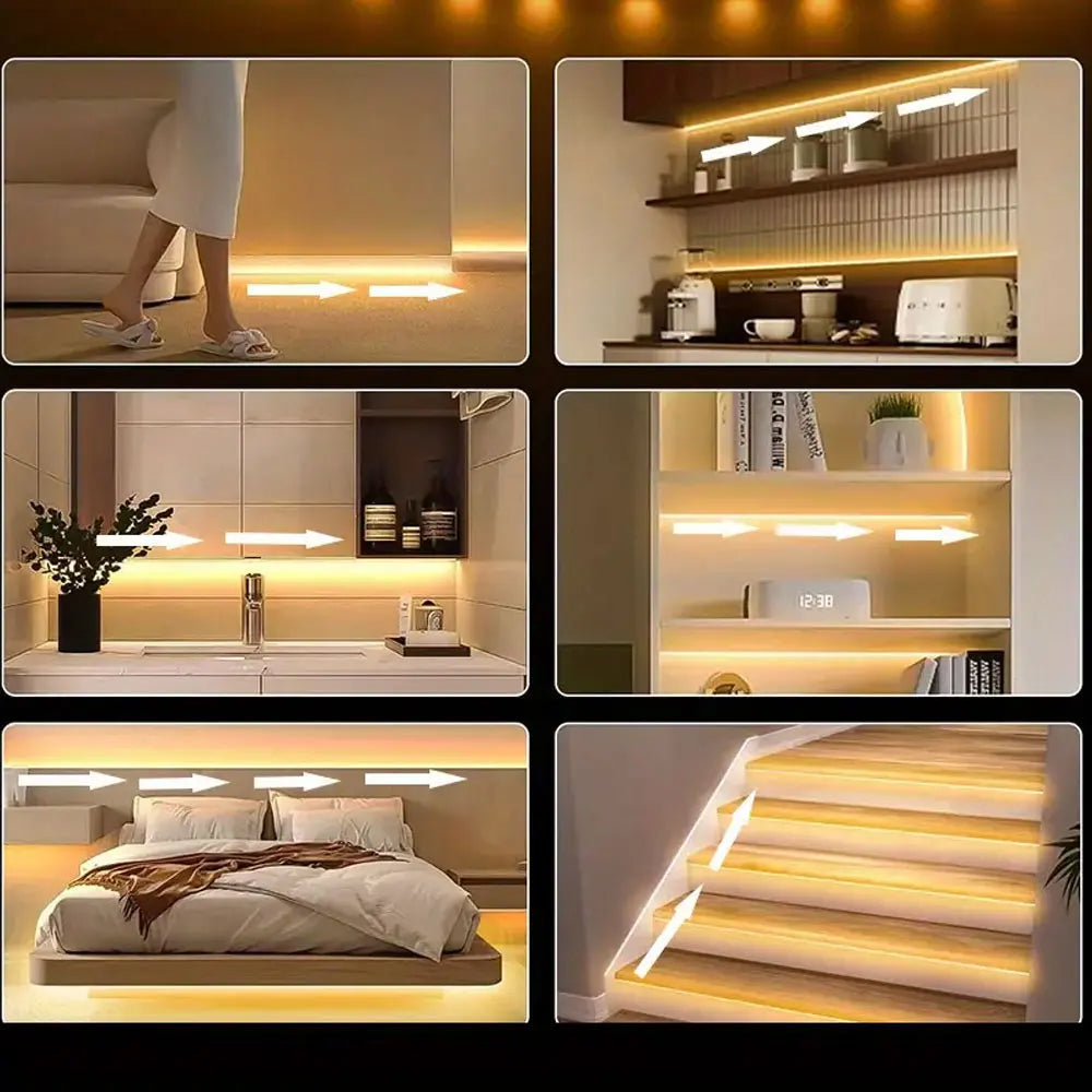 Acosh Neon Body Sensing COB LED Strip Light USB Powered