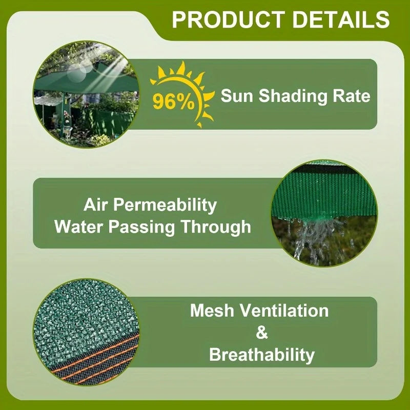 Shandong Shade Net Privacy Fence Garden UV Resistant HDPE