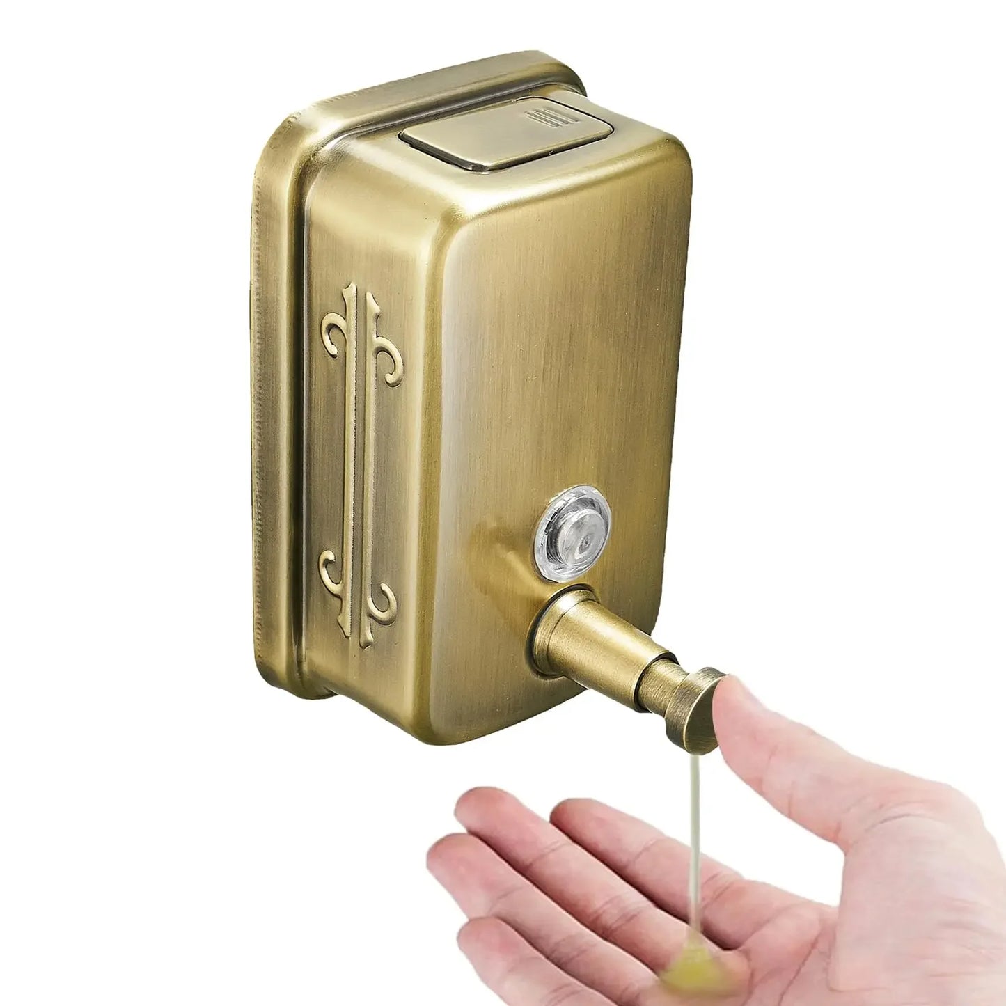 Stainless Steel Wall Mount Soap Dispenser For Hotels And Restaurants