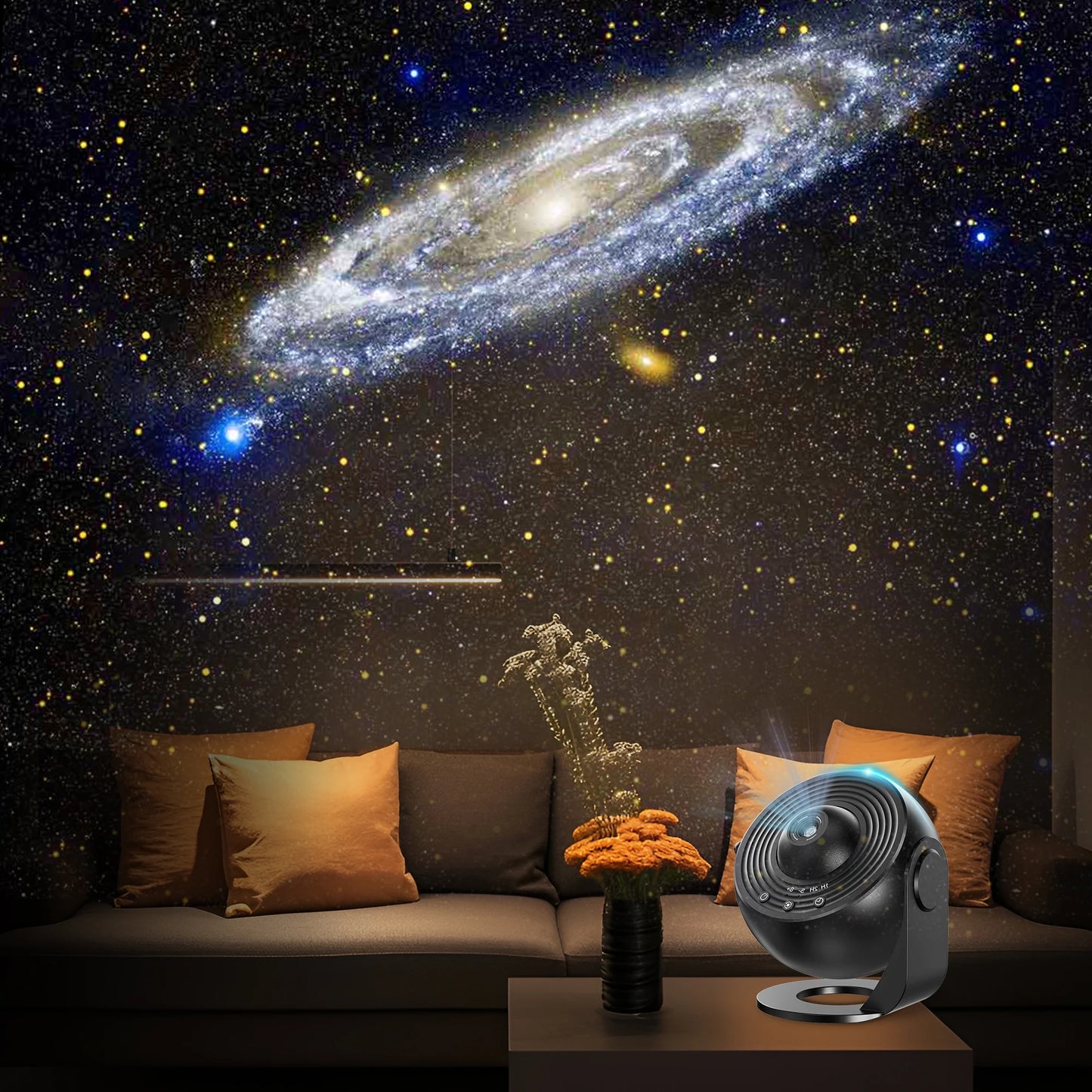 Aiopp Galaxy Projector Planetarium Star Projector Night Light For Kids