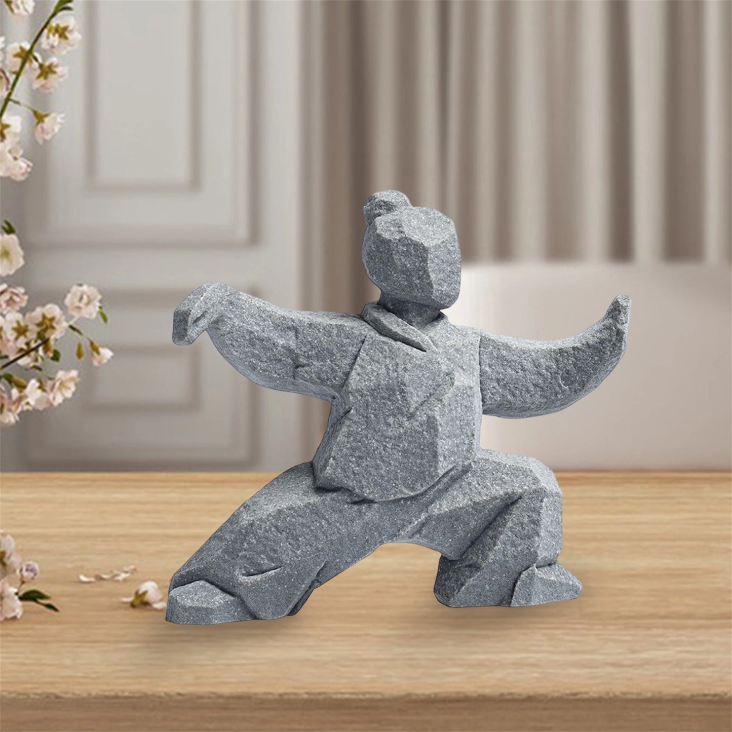 Chinese Style Stone Tea Pet Figurine For Tea Enthusiasts