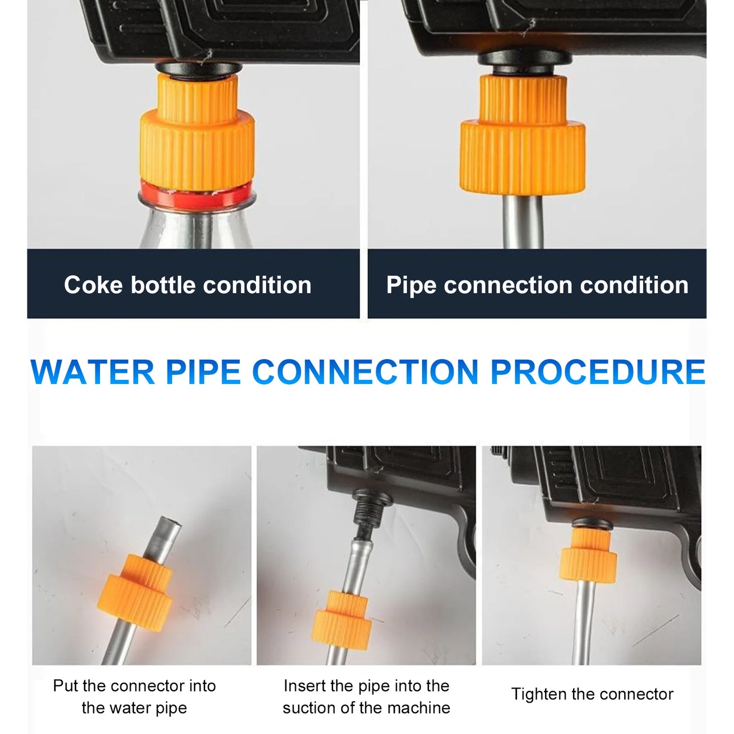 Portable Cordless Car High Pressure Washer Gun With 1200mAh Batteries