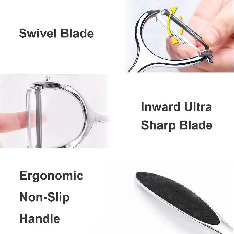 Stainless Steel Vegetable Peeler And Grater Tool Multi Function