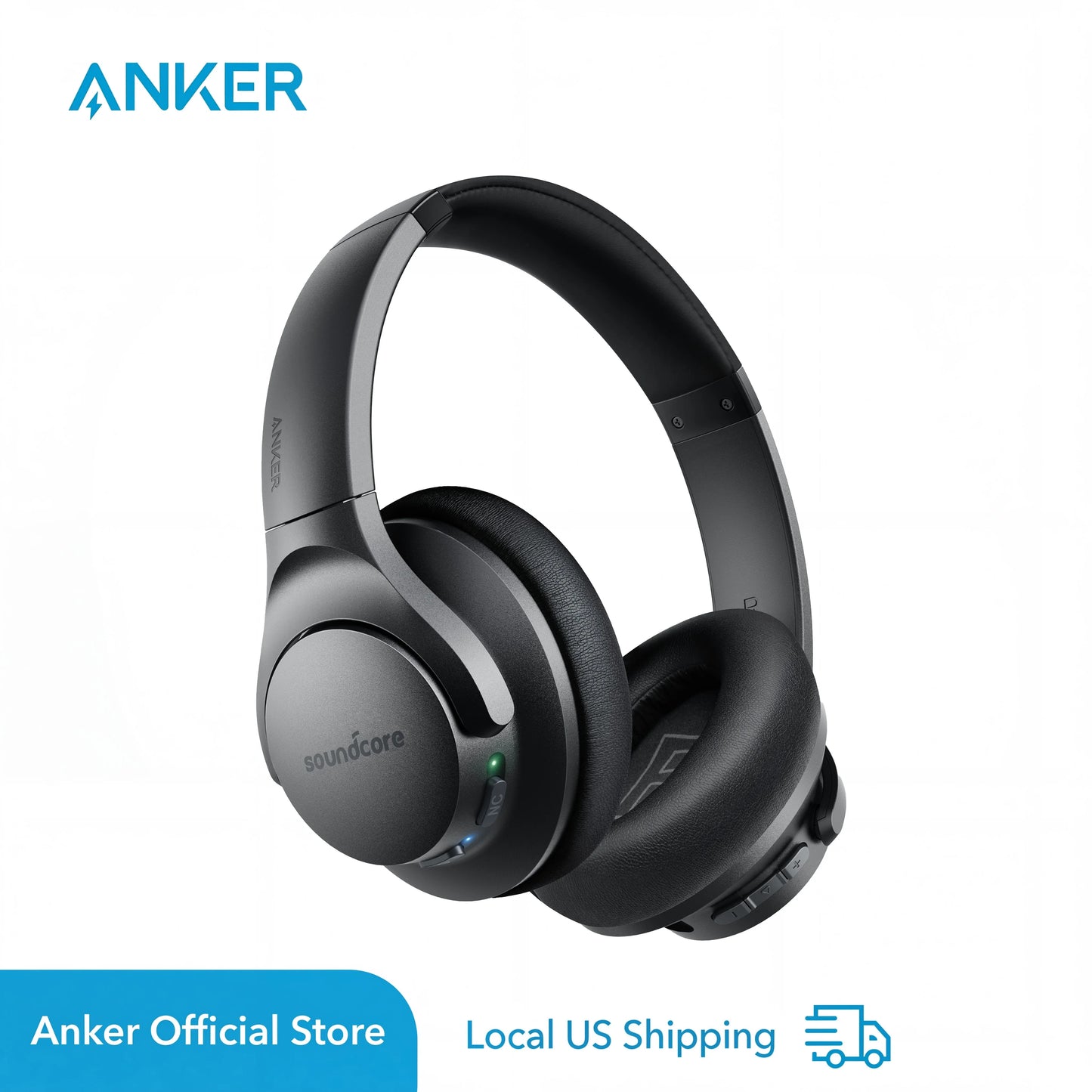 Soundcore By Anker Life Q20 Hybrid ANC Wireless Headphones