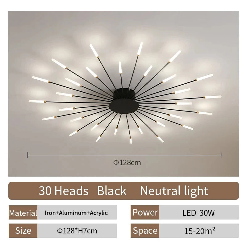 LIMIT LIGHT Modern LED Ceiling Lamp For Living Room
