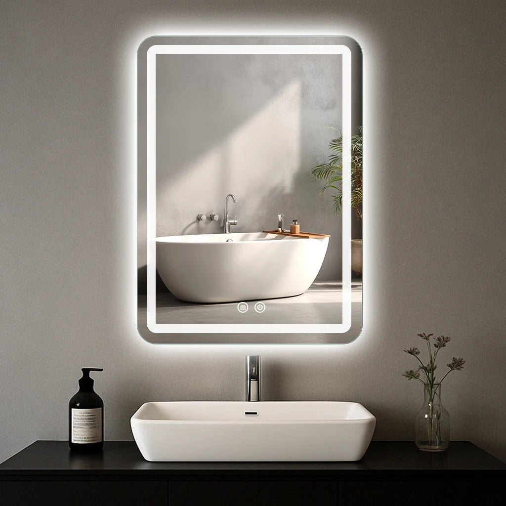 MYGIIVOVO LED Backlit Fogless Vanity Mirror With Demister