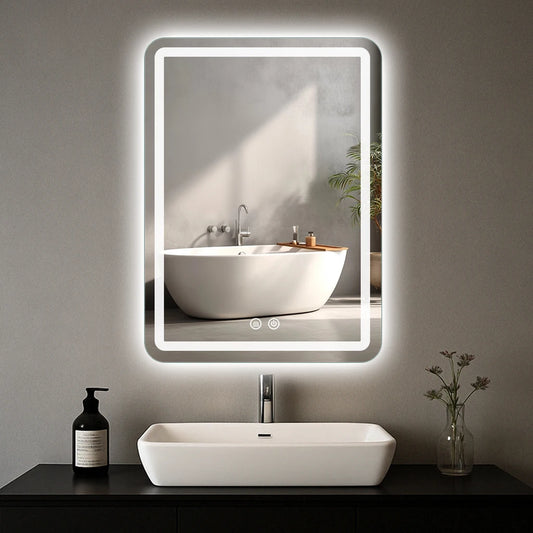 MYGIIVOVO LED Backlit Fogless Vanity Mirror With Demister