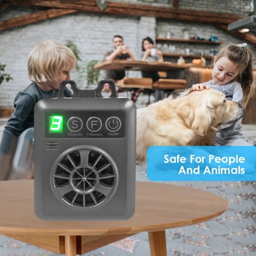 VKTECH Ultrasonic Dog Bark Deterrent Anti Barking Chaser Device
