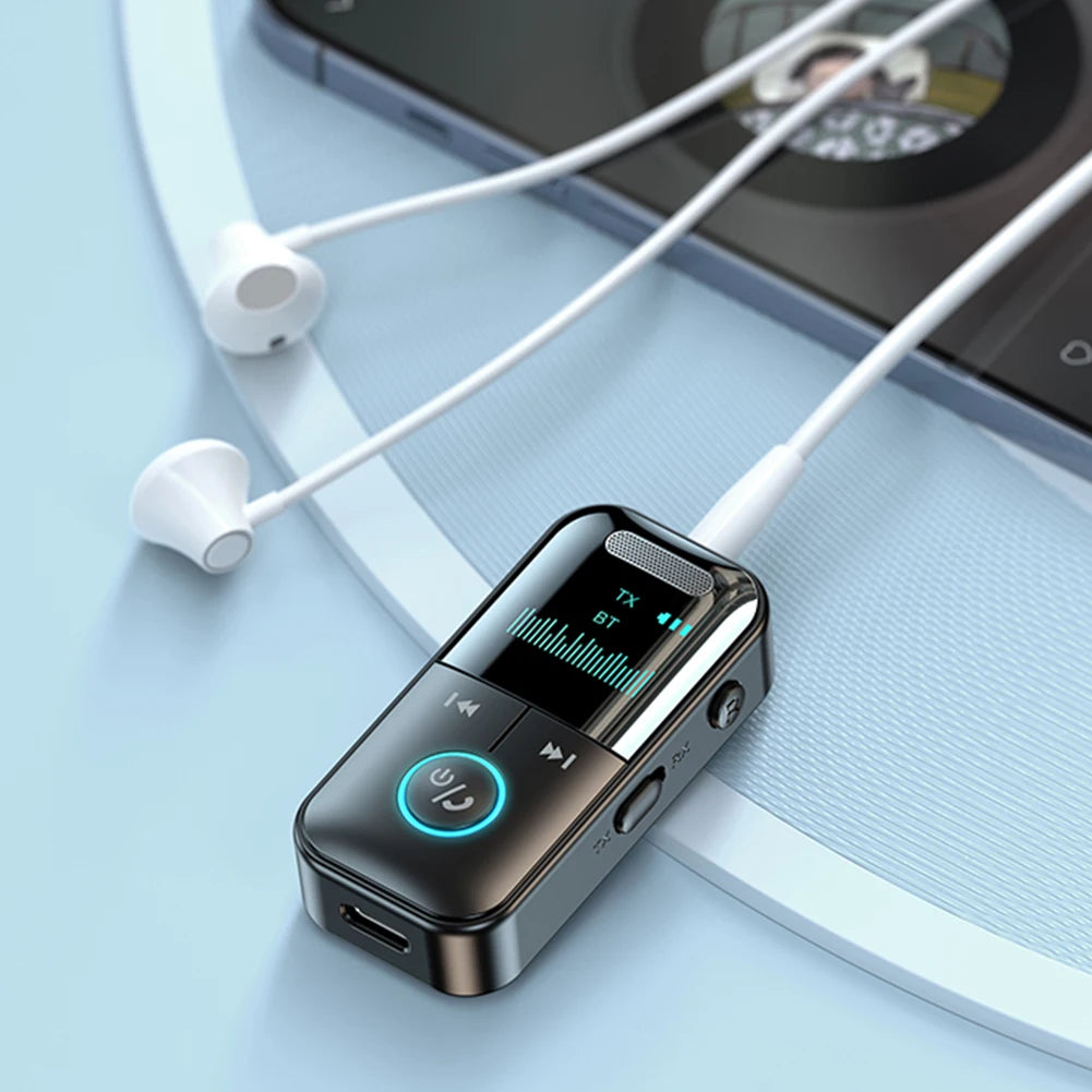 APWIKOGER BT 5.4 Bluetooth Receiver Transmitter With 3.5mm Jack