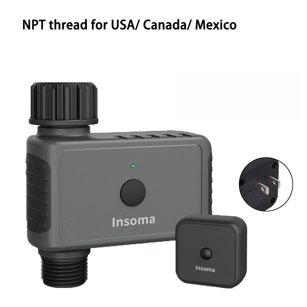 INSOMA WiFi Garden Sprinkler Timer for Smart Irrigation Alexa