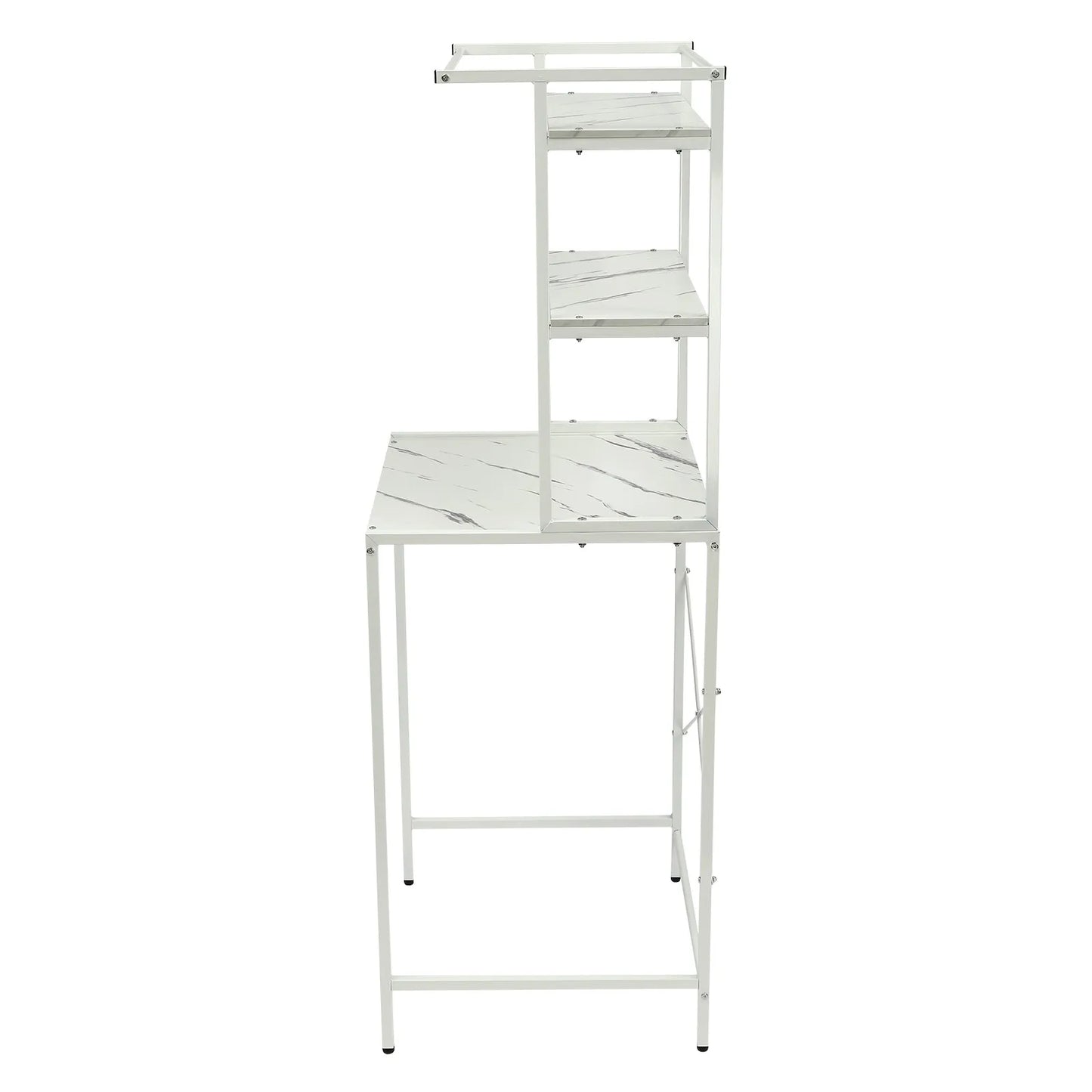 Three-Tier Over Washer And Dryer Storage Shelf Organizer