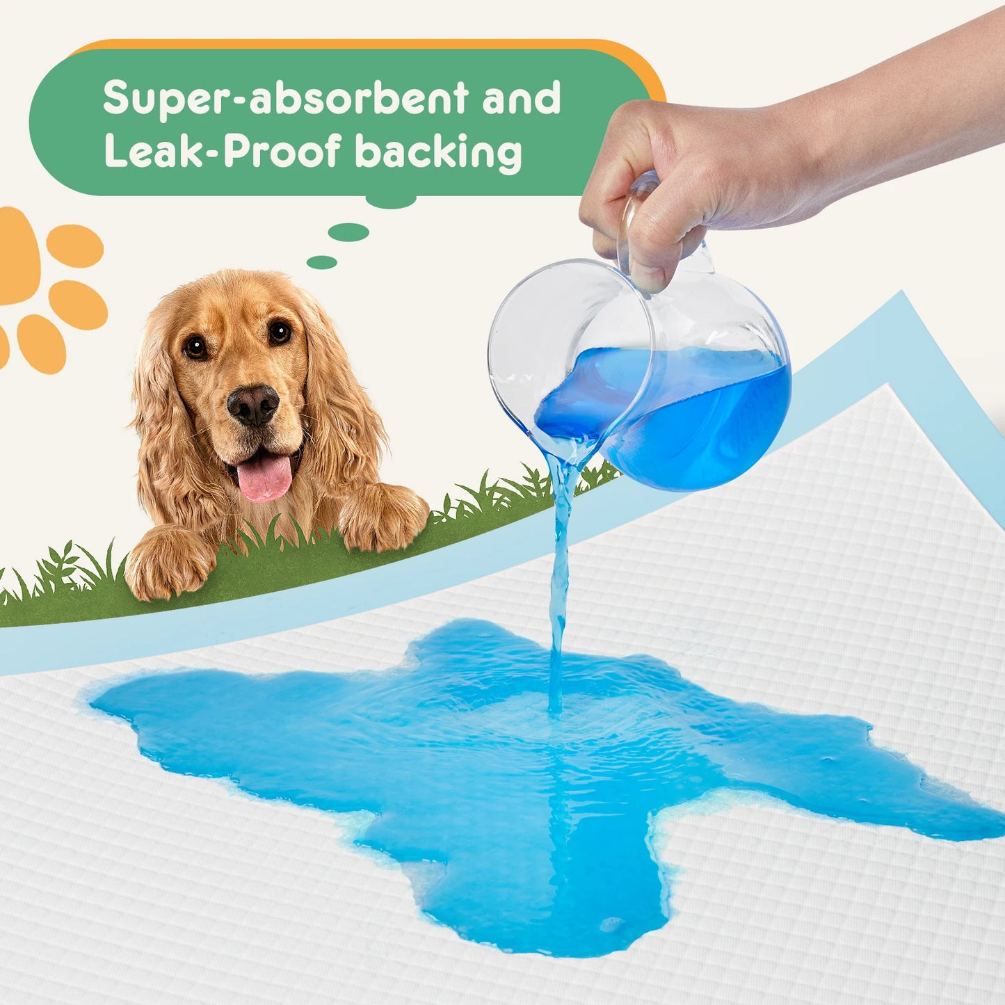 Disposable Underpads 150 Count Quick Dry Training Pads for Pets