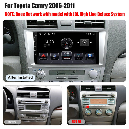 LEEOCAR Android 14 Car Radio With GPS Navigation And CarPlay