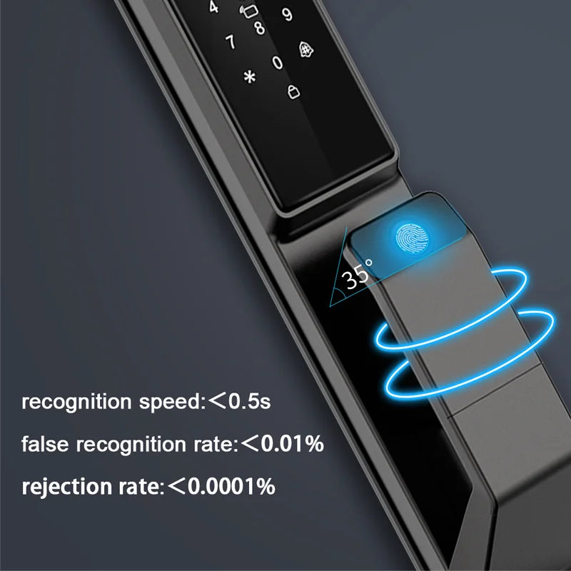 YKESDL Waterproof Outdoor Smart Lock With WiFi Alexa Tuya Camera