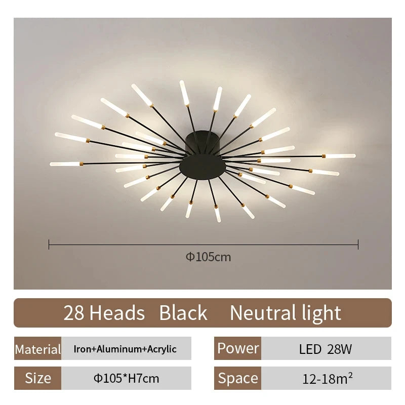 LIMIT LIGHT Modern LED Ceiling Lamp For Living Room
