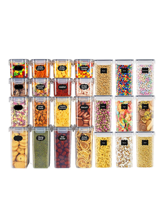 48 Pack Sealed Plastic Food Storage Containers With Lids