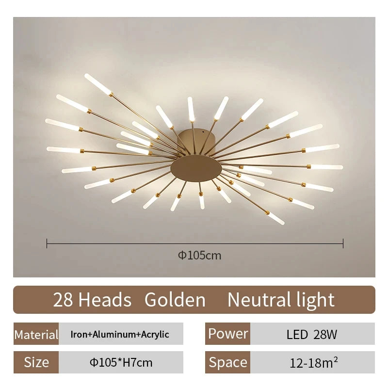 LIMIT LIGHT Modern LED Ceiling Lamp For Living Room