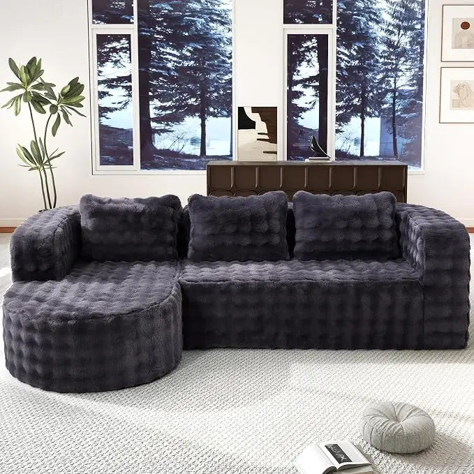 Cloud Modular Sectional Sofa With L Shaped Chaise Memory Foam