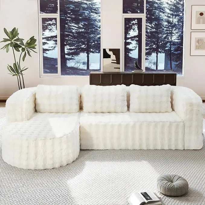 Cloud Modular Sectional Sofa With L Shaped Chaise Memory Foam