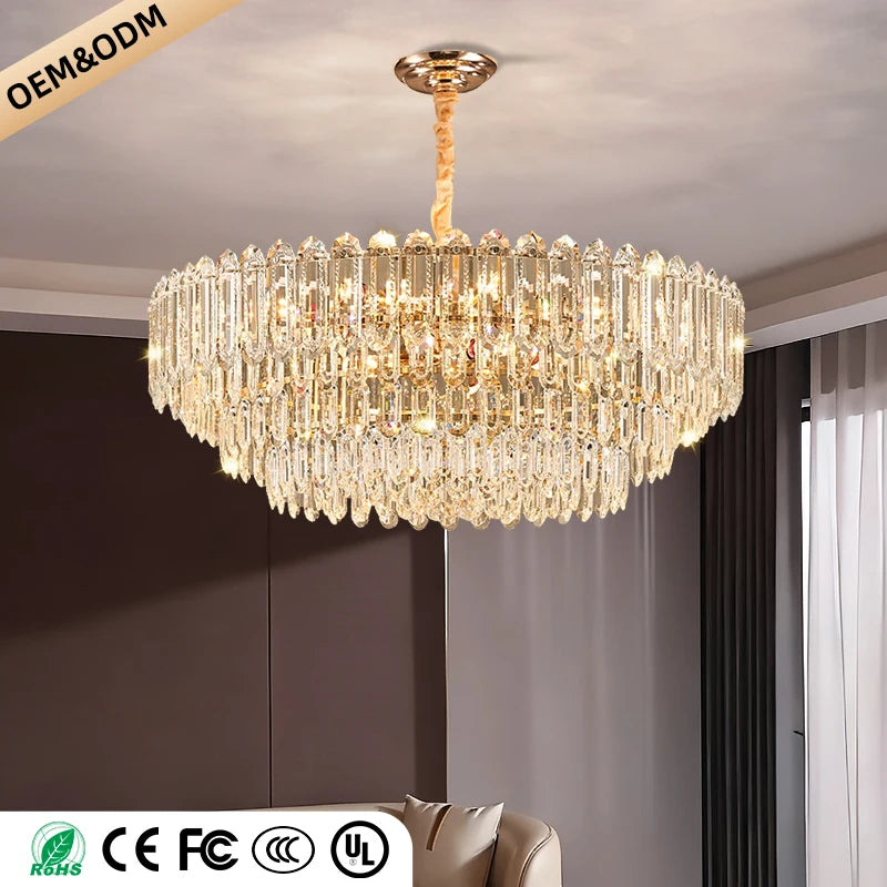 LUDOVICA Modern LED Ceiling Hanging Lamp For Living Room Chandelier