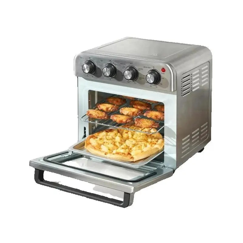 SucceBuy Air Fryer Toaster Oven Stainless Steel With Grill