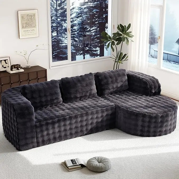 Cloud Modular Sectional Sofa With L Shaped Chaise Memory Foam