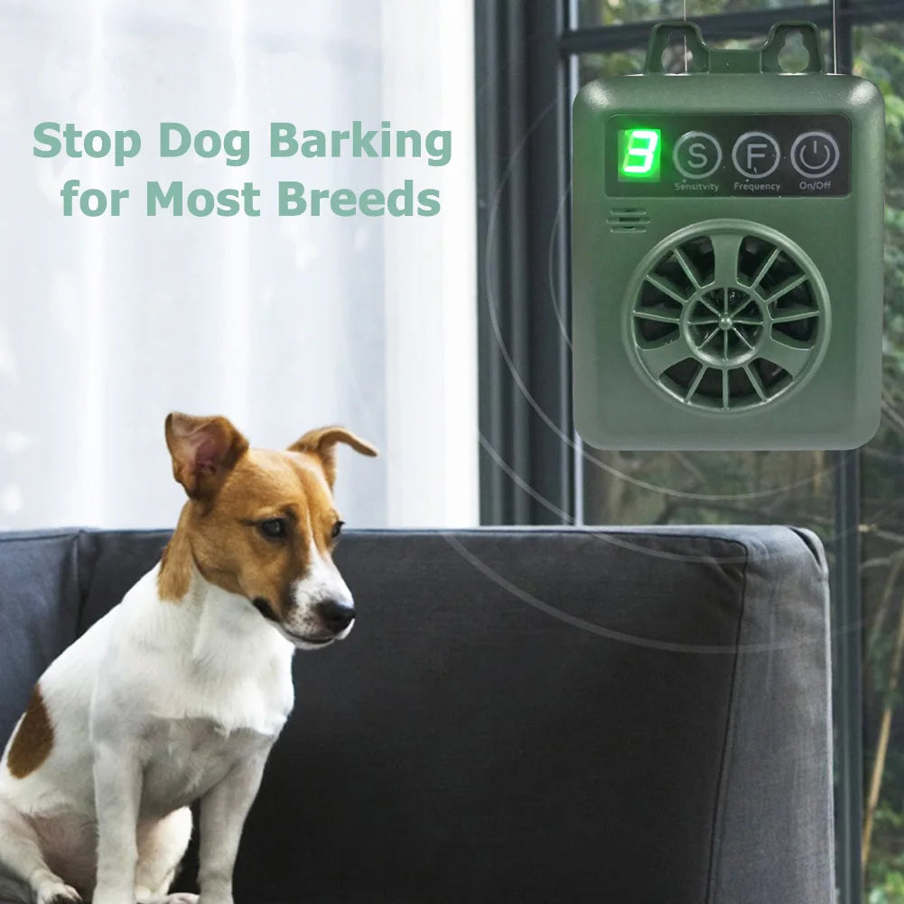 VKTECH Ultrasonic Dog Bark Deterrent Anti Barking Chaser Device