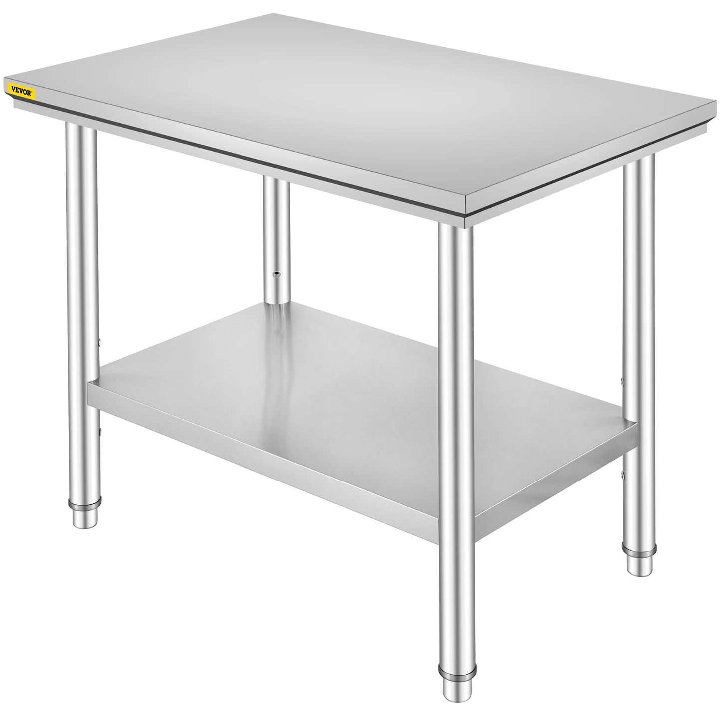 Stainless Steel Kitchen Work Bench With Undershelf For Commercial Catering