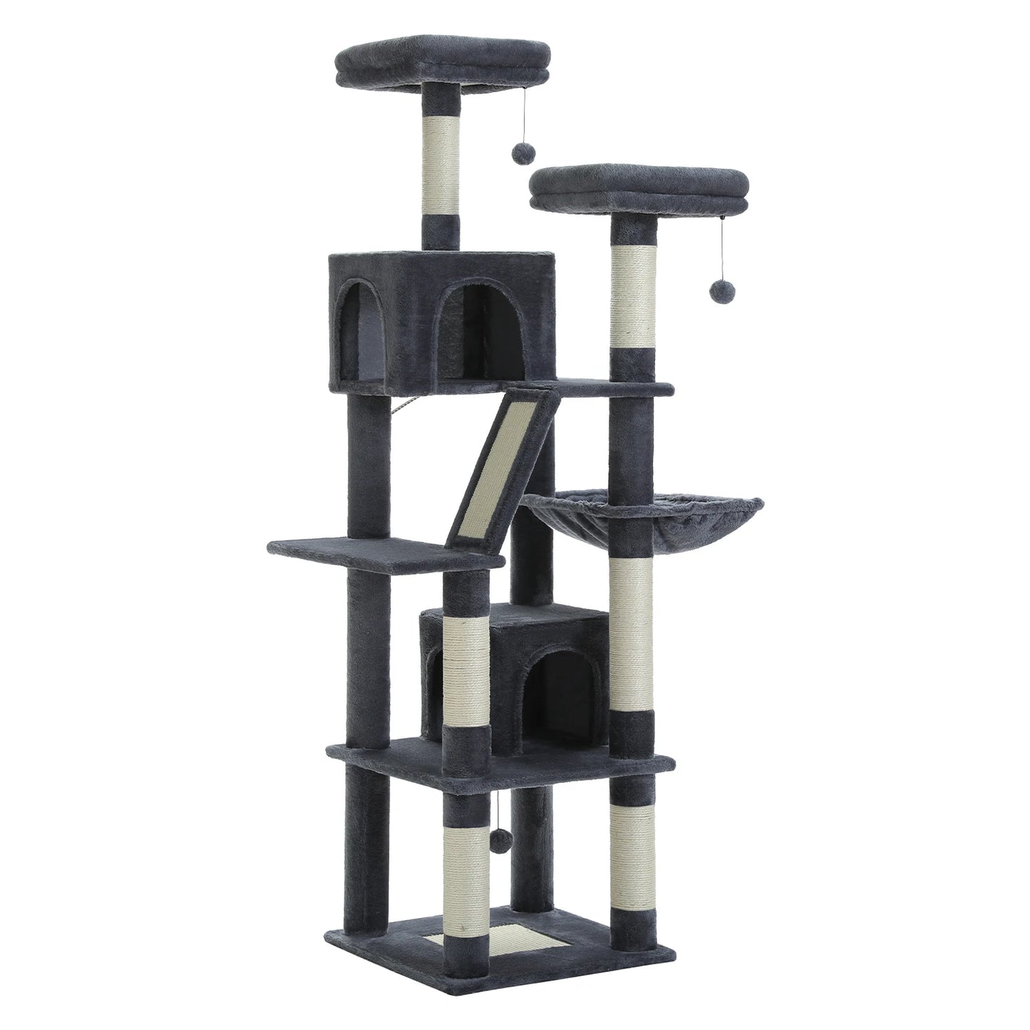 PAWZ Road Large Cat Tree Tower For Indoor Cats With Scratching Posts