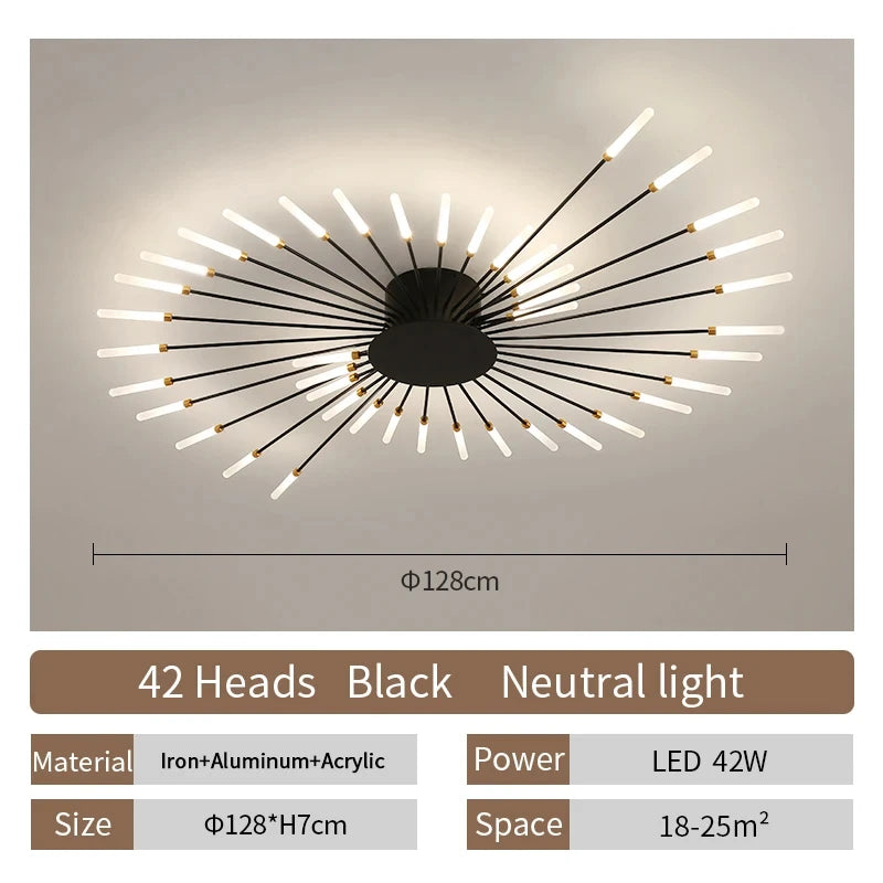 LIMIT LIGHT Modern LED Ceiling Lamp For Living Room