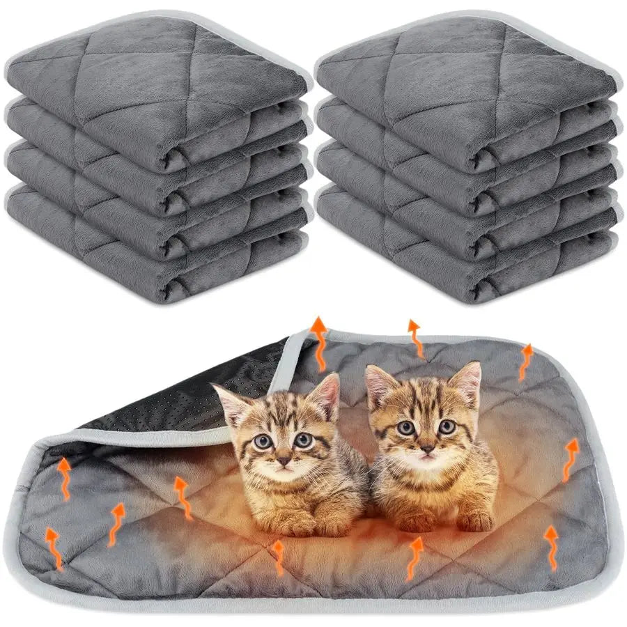 Self Heating Cat Mat Pack Self Warming Pet Bed Kit