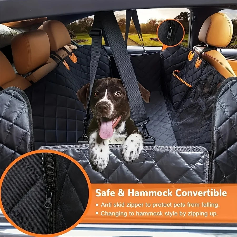 Dog Car Seat Cover Hammock Heavy Duty Non Slip Waterproof
