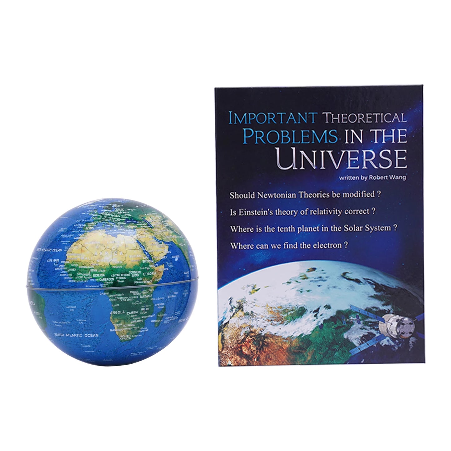 Magnetic Levitation Globe With LED Lights For Home Office