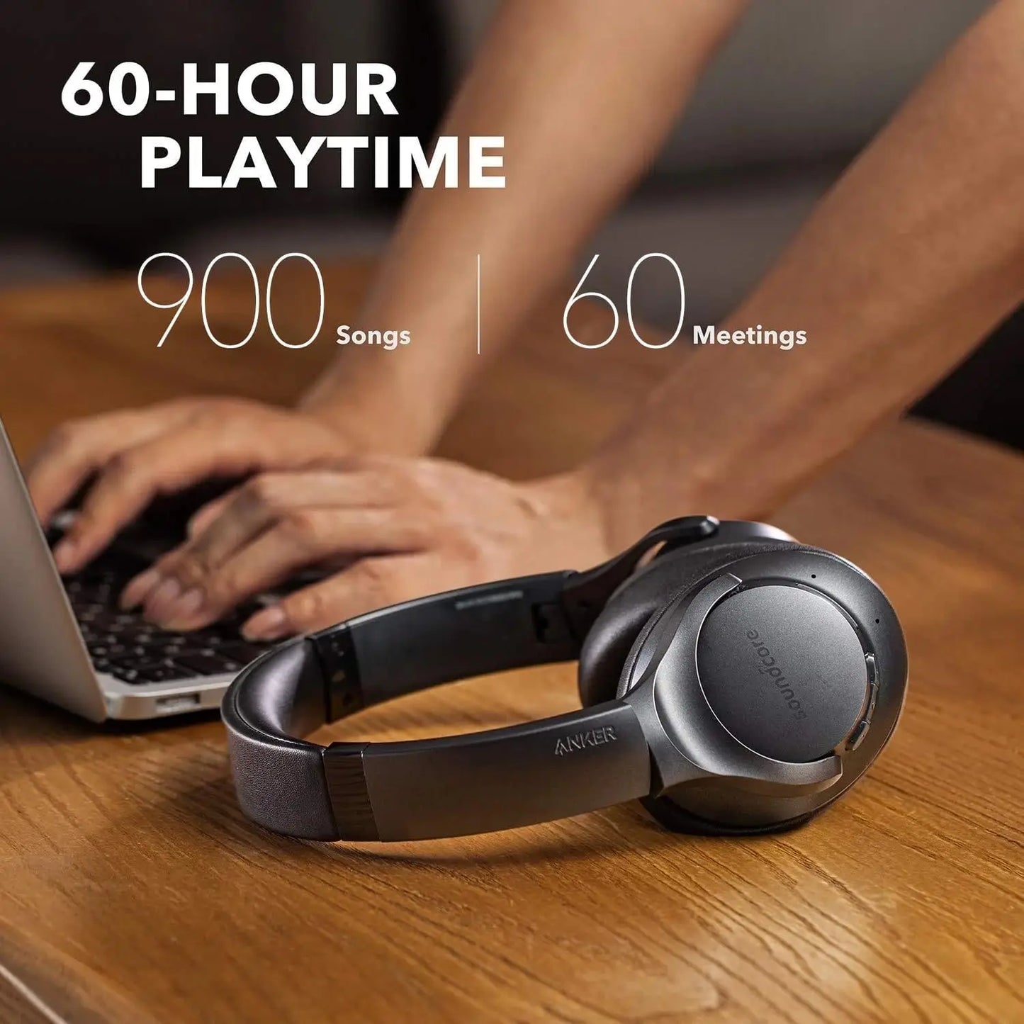 Soundcore By Anker Life Q20 Hybrid ANC Wireless Headphones