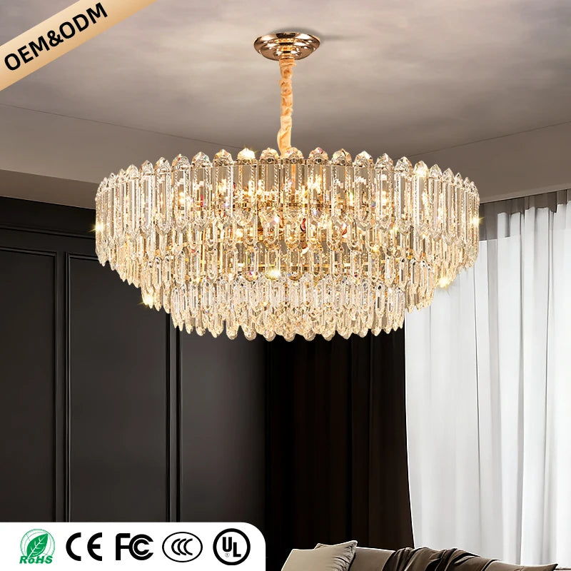 LUDOVICA Modern LED Ceiling Hanging Lamp For Living Room Chandelier